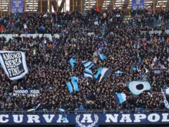 Fans of Napoli plan to stage the eruption of Vesuvius