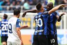 Lautaro s brace helped Inter win a freestyle victory over Lazio