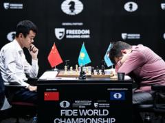 The Chinese chess player beat the Russian and won the title of world champion