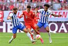 Bayern completed the difficult Hertha