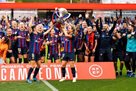 The women s team of Barcelona became the champion of Spain with a nasty goal difference