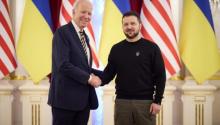 At the White House they said that Biden and Zelensky are talking  