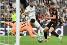 Real and Manchester City exchanged goals in the first pivfinal of the Champions League