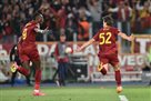 Roma minimally defeated Bayer in the first match of 1/2 Europa League