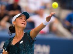 Ukrainian tennis player Kalinina made it to the quarterfinals of a major tournament in Italy