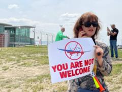In Georgia, people protested due to the resumption of flights with Russia