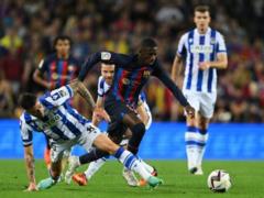 Barcelona with the status of the champion of Spain came to the Sociedad