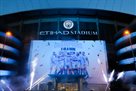 Manchester City becoming the fifth club in the top division of England with three titles so far