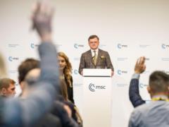 A group of African leaders travel to Ukraine on a peace mission