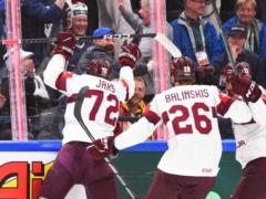 Latvia sensationally beat the USA and for the first time in history won the bronze of the Ice Hockey World Championship