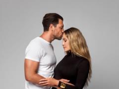 The wife of Max Chmerkovsky in the last month of pregnancy lit up in a dance with her husband