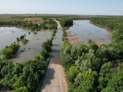 About 40,000 cubic meters of water flows out of the Kakhovka reservoir every second – Ministry of Natural Resources