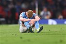 De Bruyne could not continue the Champions League final through injury