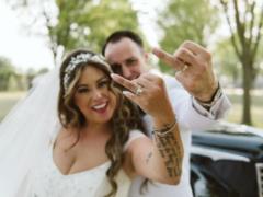Eminem s adopted daughter got married and delighted with wedding shots