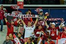 Fans of the national team of Latvia sang the song  