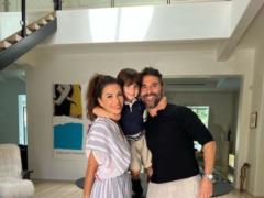 Eva Longoria admired the shots with her grown son from the Mexican media mogul