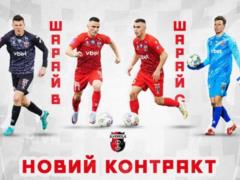 Верес продовжив контракти з чотирма гравцями, ще четверо покинули клуб