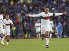 Ronaldo wins Portugal Euro 2024 qualifier in anniversary match