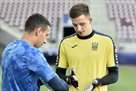 Trubіn defended the gates of Ukraine U-21 at the opening match against Croatia