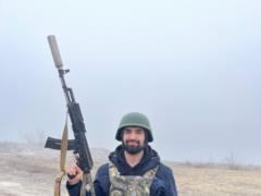 Vitaly Kozlovsky at the training ground showed how skillfully he learned to wield weapons