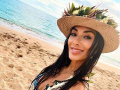 44-year-old ex-soloist of The Pussycat Dolls Nicole Scherzinger is getting married for the first time and showed the groom