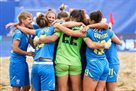 The women of the national team of Ukraine from beach football played at the pivfinal of the European Games