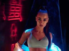 Ksenia Mishina boasted elastic buttocks and a flat tummy in a swimsuit