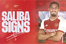 Saliba continuing the contract with Arsenal