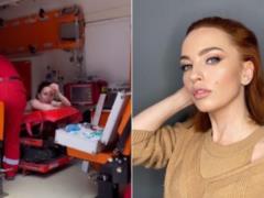 Actress Victoria Bulitko urgently called an ambulance