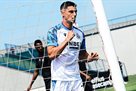 Yaremchuk scoring for Brugge in a friendly match