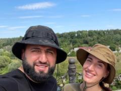 Evgenia Emerald charmed with happy shots with her military husband and showed their first meeting