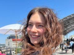 20-year-old Donka Oleni Kravets was adored with sticky hugs with her boyfriend