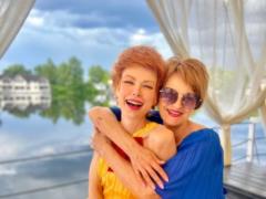 Olena-Christina Lebid showed her mother-beautiful, she looks like a yak, like two drops of water