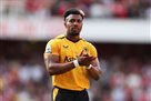 Milan having a conversation with Adama Traore