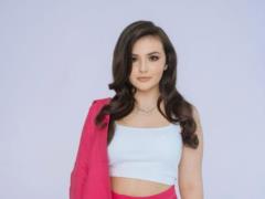 The 16-year-old granddaughter of the NSDC Secretary Oleksiy Danilov premiered a clip right in the center of Kyiv