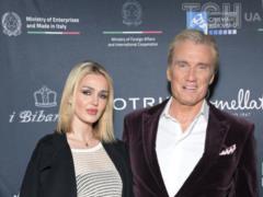 65-year-old Dolph Lundgren made friends with a 38-year-old young fitness trainer