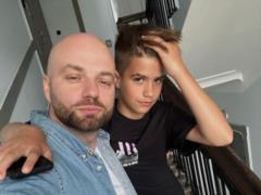 Slava Demin showed a grown-up handsome son in a common selfie