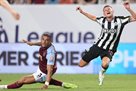 Newcastle rose to a fighting draw with Aston Villa
