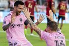 Messi after scoring three goals in another match for Inter Miami