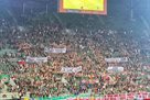 Ultras of Shlonska hung anti-Ukrainian banners before the hour of the match