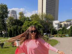Cheerful Ksenia Mishina made me laugh with her  