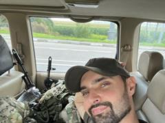 Vitaly Kozlovsky went to the front line and showed a photo from the car with ammunition