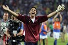 Buffon is recognized as the head of the delegation of the chosen Italian