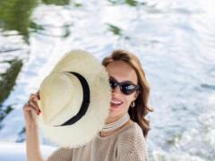 The ex-wife of Ostapchuk in a swimsuit with a spicy slit boasted of a vacation in Italy