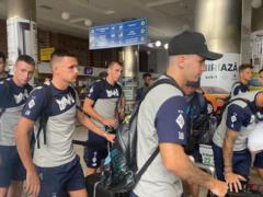 Dynamo crashed to Greece for the match from Arisom