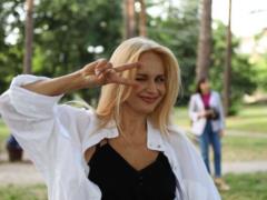 Unrecognizable Lilia Rebrik appeared as a brunette in a 23-year-old archival photo