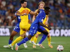 Barcelona and Getafe did not see a lot of success in a busy match