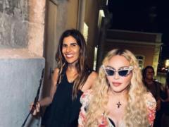65-year-old Madonna s girlfriend accidentally flashed her real face without filters and photoshop