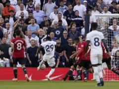 Own goal helped: Tottenham dealt with Manchester United in the central match of the Premier League tour