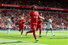 Salah rises to the top 5 scorers in the history of Liverpool